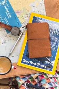 Leather Journal - Travel Size